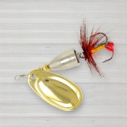 Блешня обертова ZEOX Furor № 3, 6г, колір 002 Gold